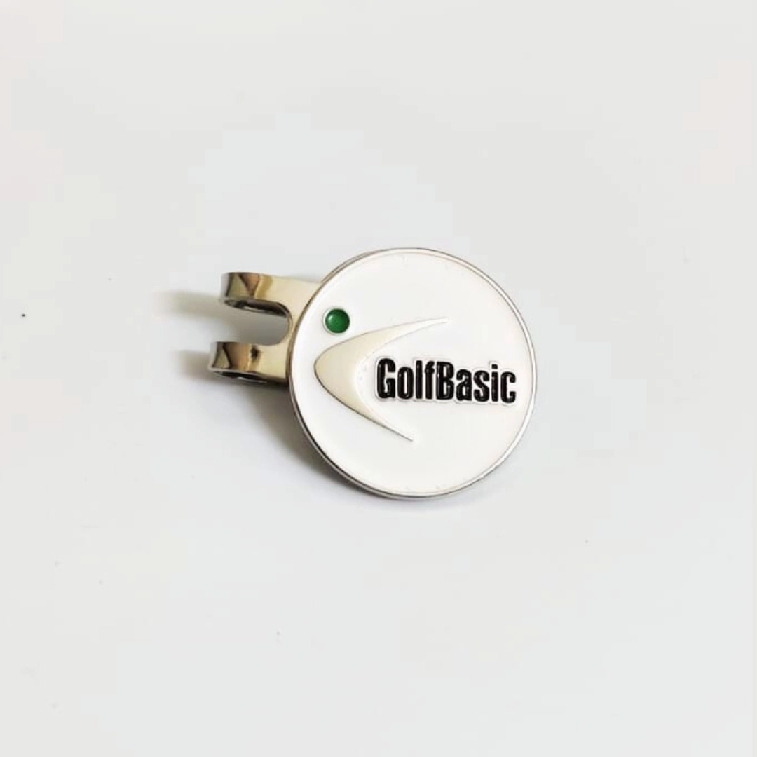 Golfbasic logo Magnetic Marker & Hat Clip