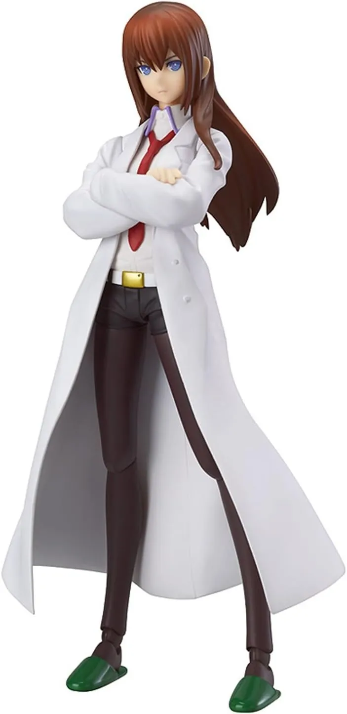 Good Smile Steins Gate: White Coat Version Kurisu Makise Figma Action Figure