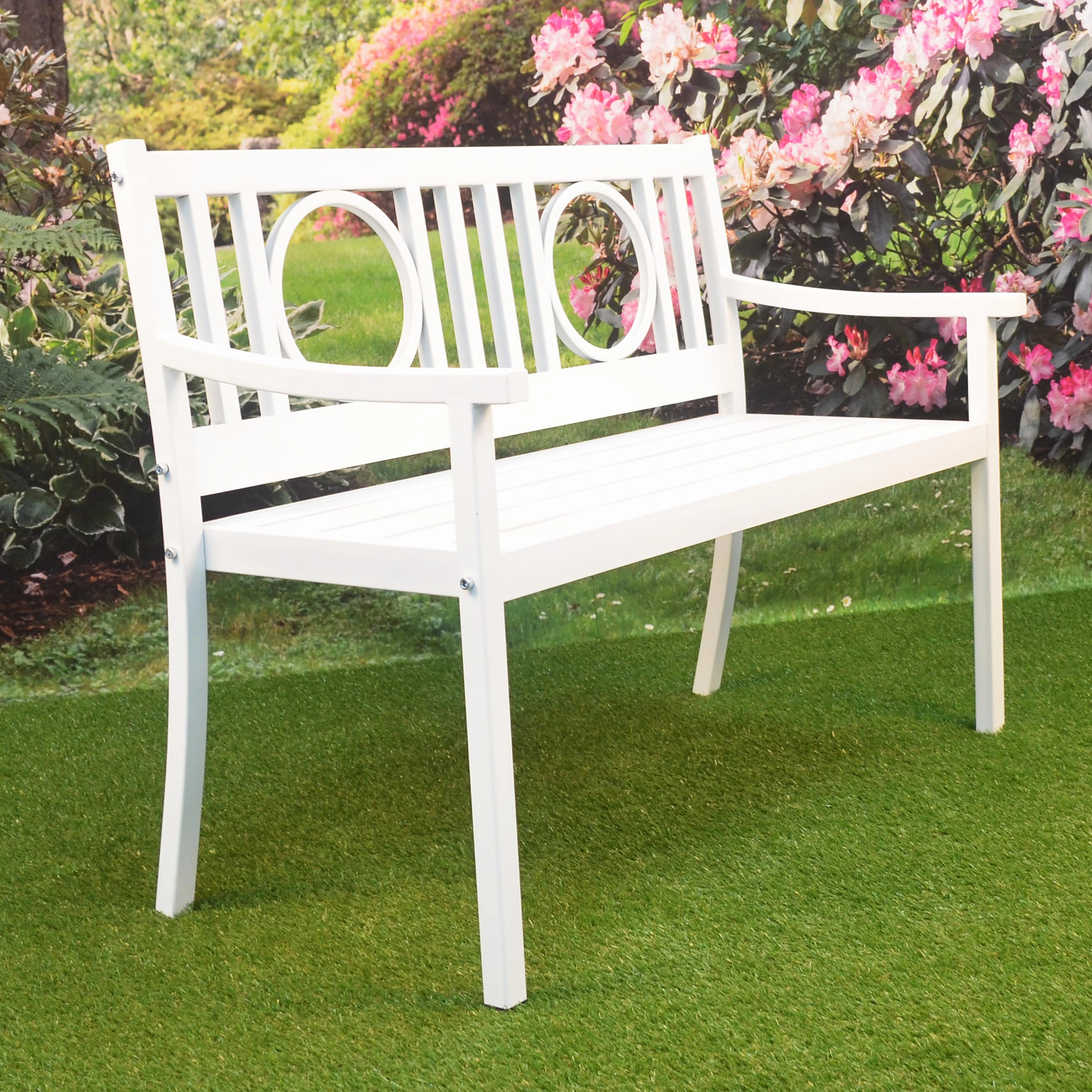 Grayson Steel Garden Bench