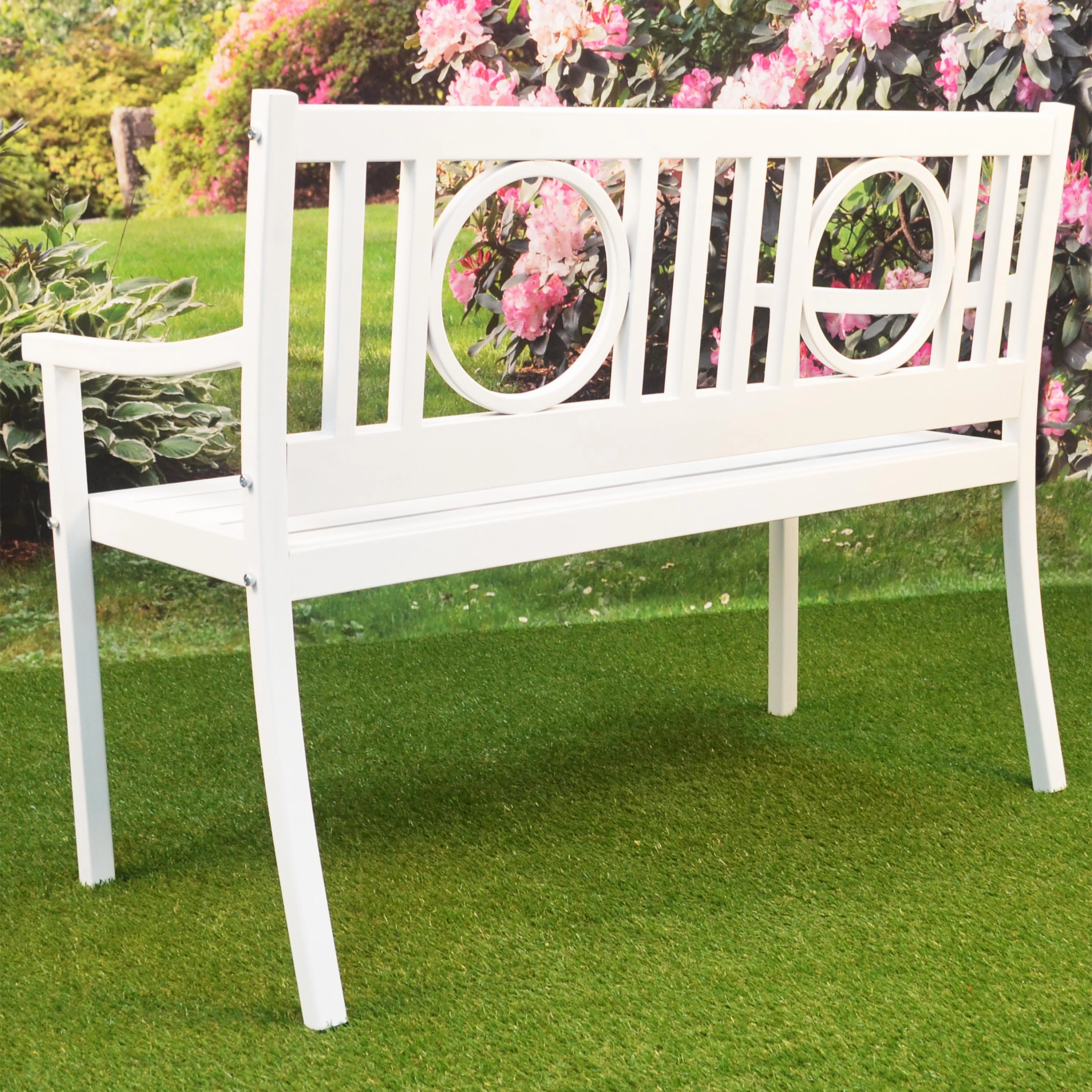 Grayson Steel Garden Bench