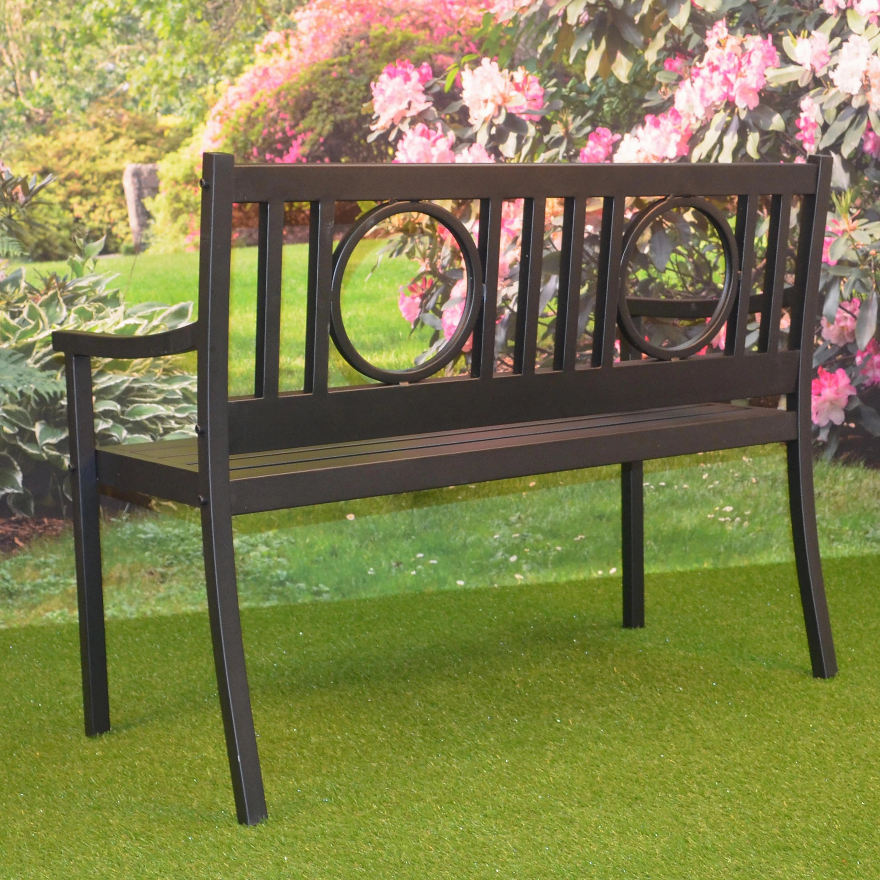 Grayson Steel Garden Bench