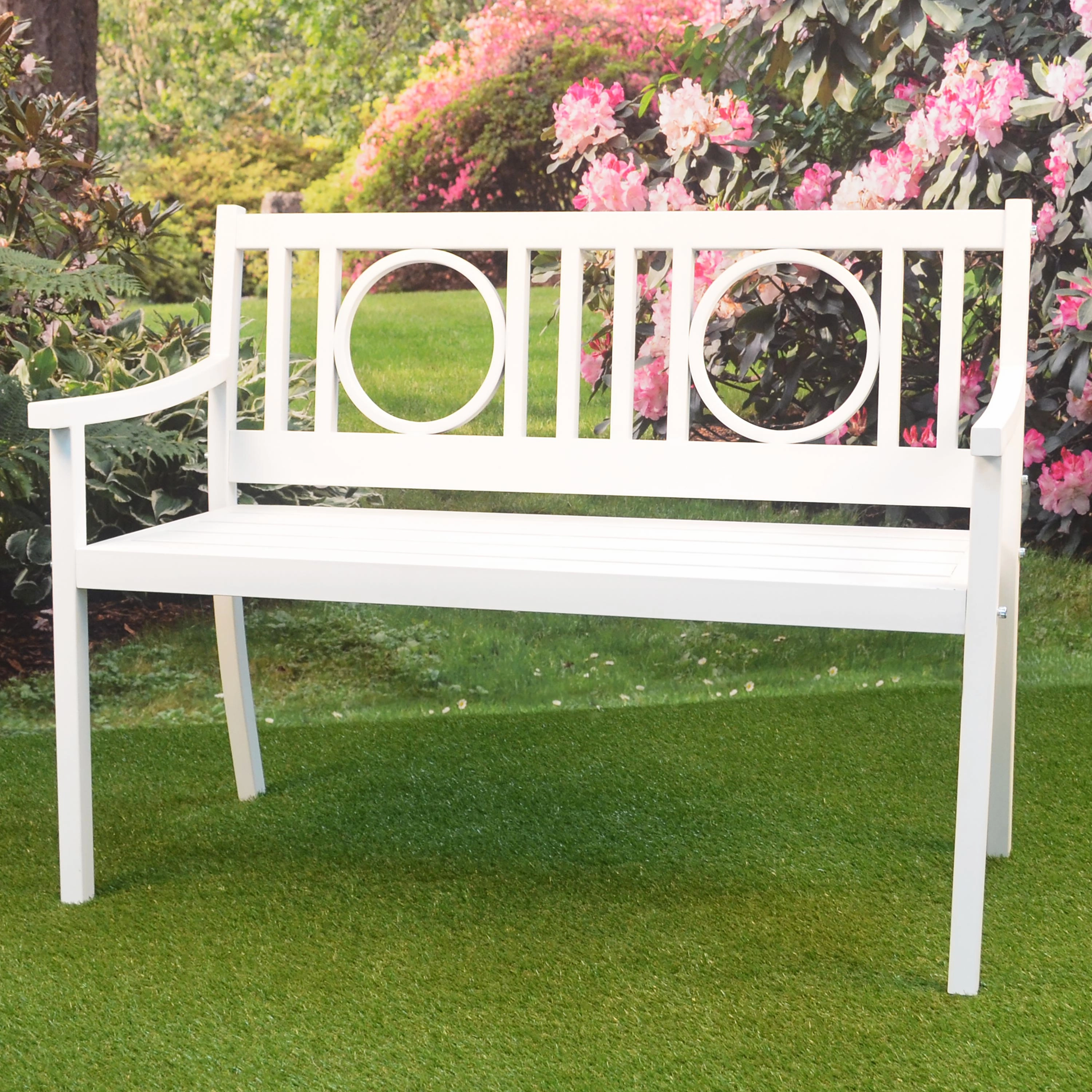 Grayson Steel Garden Bench
