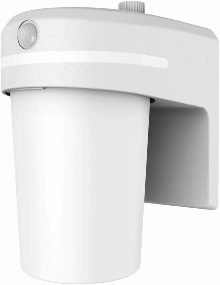 HALO FE 60-Watt Equivalent Integrated LED White Motion Sensing Dusk to Dawn Area Light, 3500K