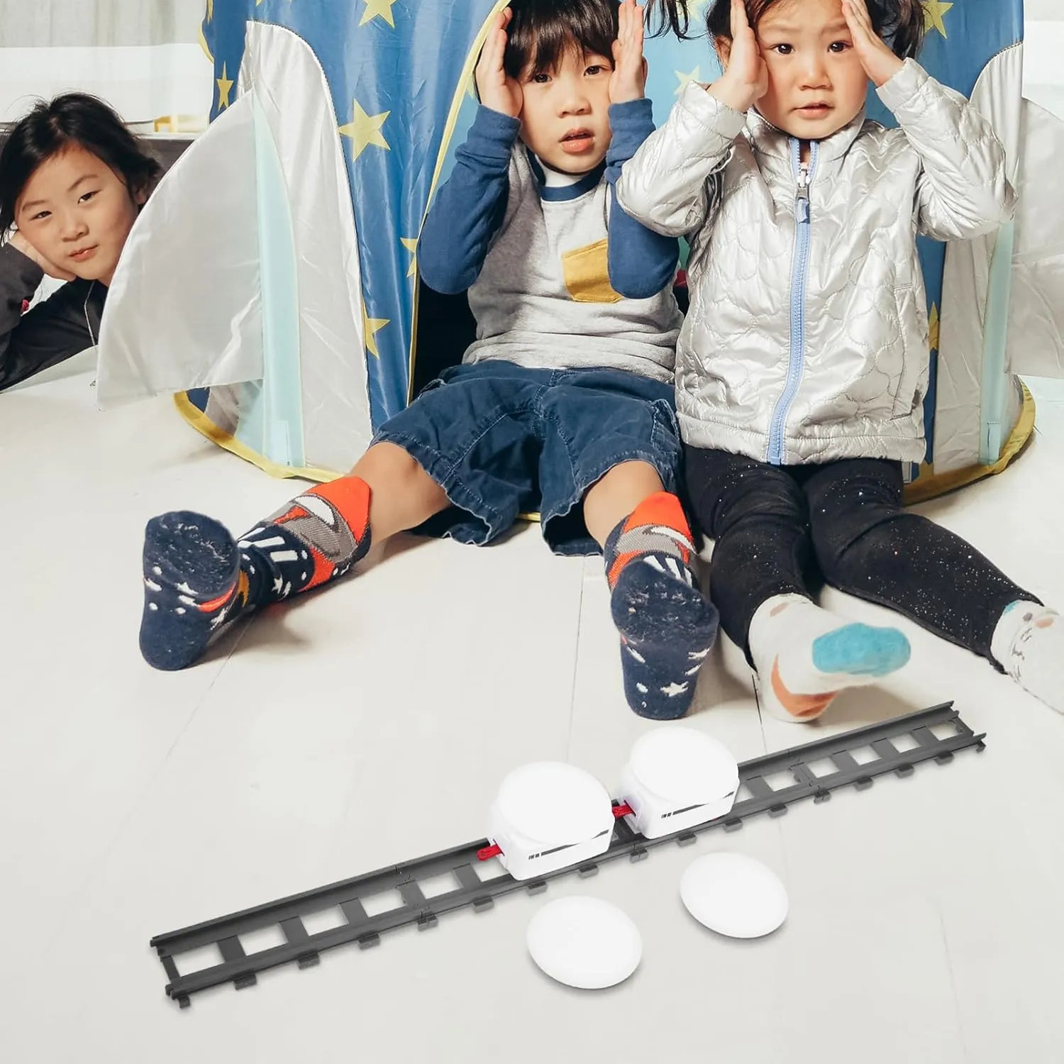 HANABASS 4 Sets Encourages Imagination Realistic Japanese Style Interactive Play Toy