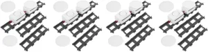 HANABASS 4 Sets Encourages Imagination Realistic Japanese Style Interactive Play Toy