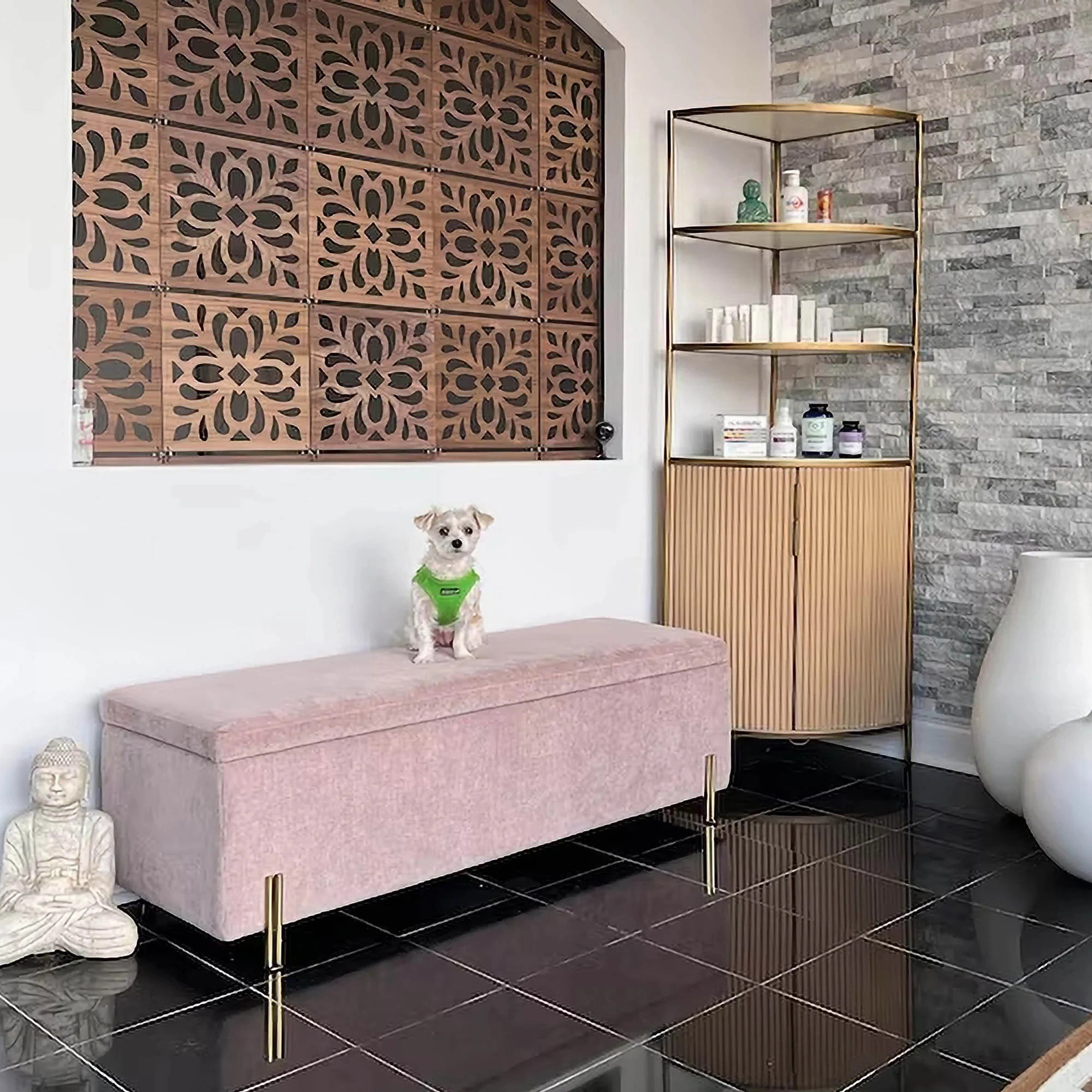 Hanging Tiles Room Separators