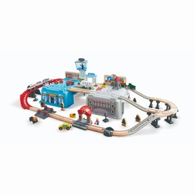 Hape Super Cityscape Transport Bucket Set