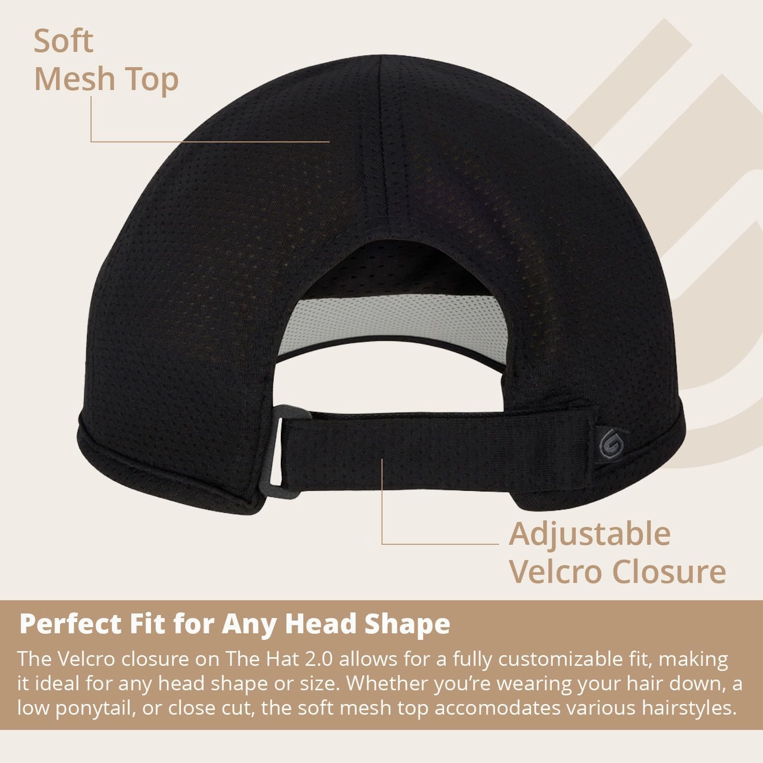 Hat 2.0, Tri-Layer EvapoCOOL Ventilation Technology, Adjustable Fit, Moisture-Wicking