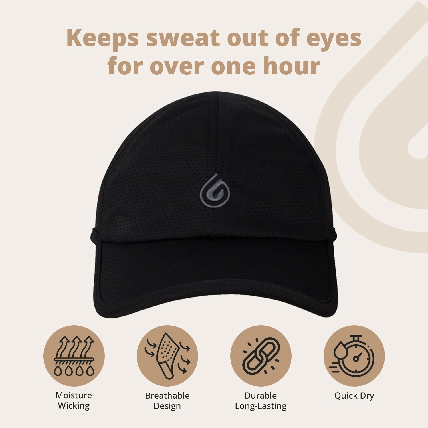Hat 2.0, Tri-Layer EvapoCOOL Ventilation Technology, Adjustable Fit, Moisture-Wicking