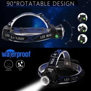 Headlamp Powerfull Headlamp LED Headlight Body Motion Sensor Head Flashlight Camping Torch Light Lamp for Fishing