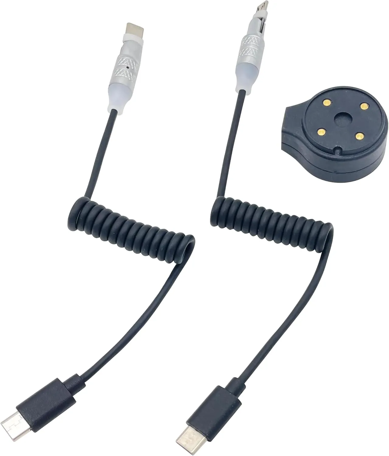 Helmet Charger for BRP Helmets with E-Linq Connector - USB-C, Compatible with Cardo, Sena (except 50), and Other Compatible Communicators