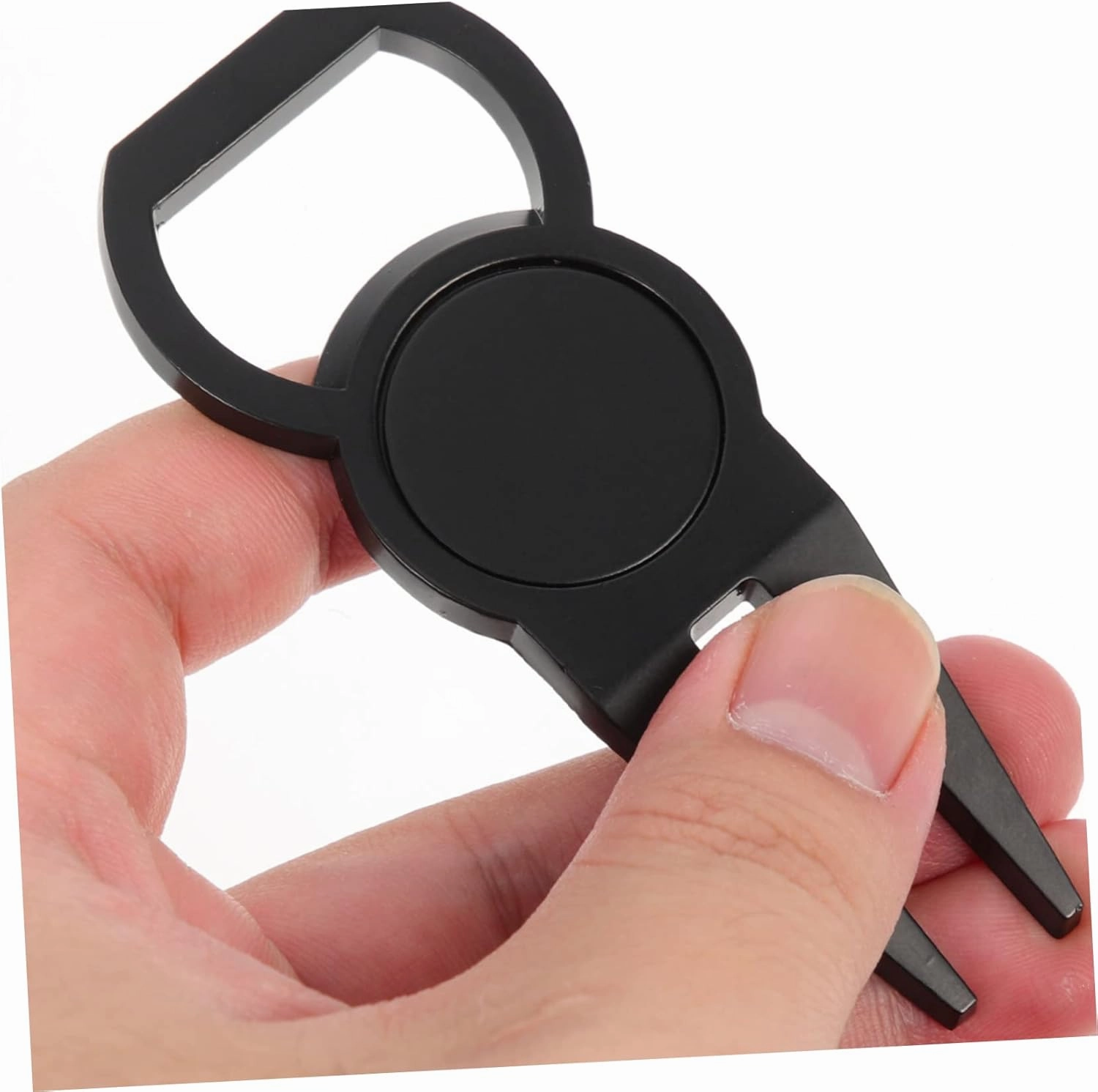 Hemoton Portable Golfs Divot Re Tool Multi Functional Divot Fork with Ball Marker for Fairway Re Present for