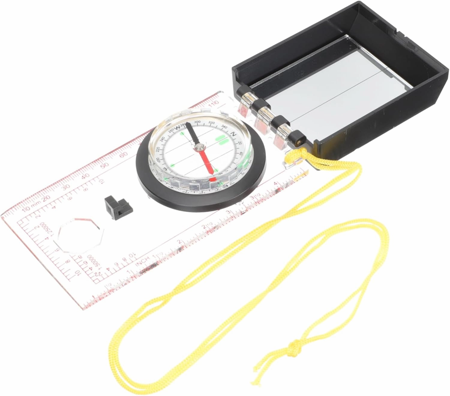 Hiking Guiding Compass Portable Outdoor Measuring Tool for Survival Navigation Lightweight Durable