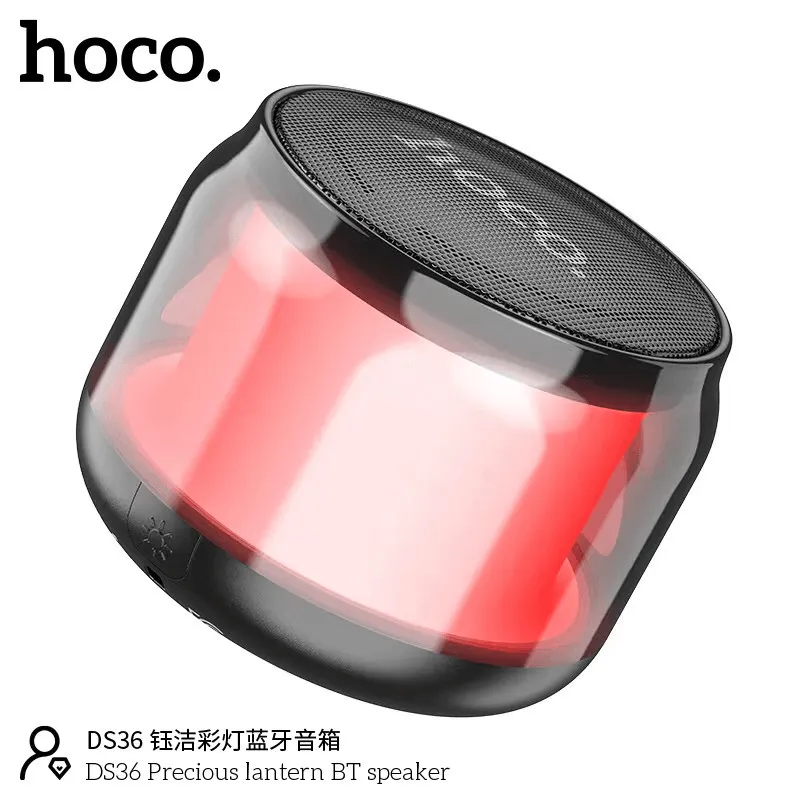 Hoco Colorful Led Flashing Mini Wireless Speaker - DS36