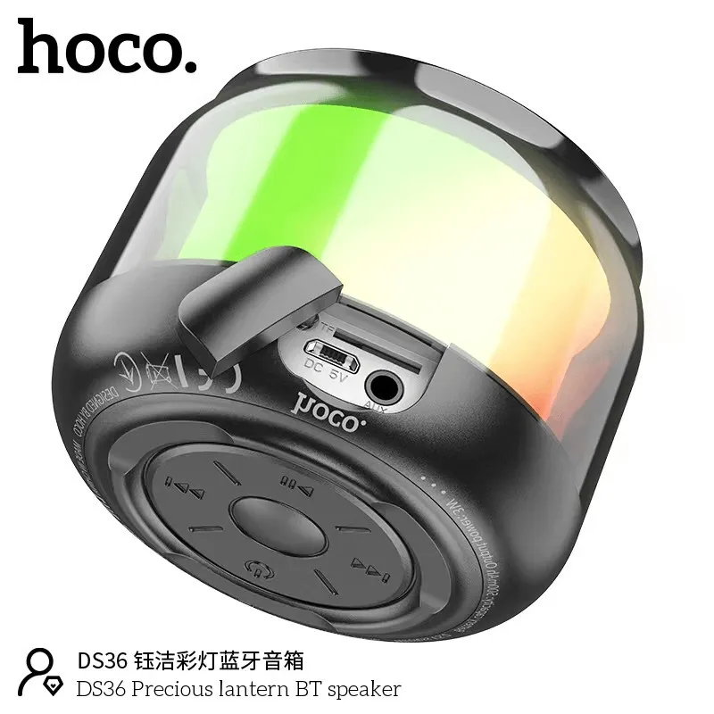 Hoco Colorful Led Flashing Mini Wireless Speaker - DS36