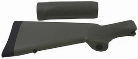 Hogue 08212 Remington 870 12 Gauge Shotgun Kit with Forend, OD Green