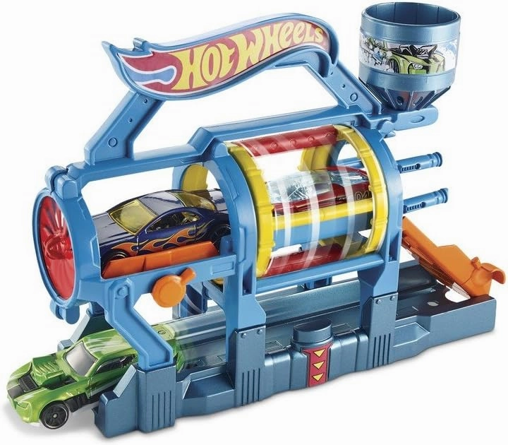 Hot Wheels Turbo Jet Car Wash Playset Vehicle