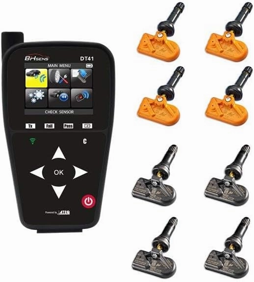 HUF TPMS DT41 TOOL & 20 DUAL-BAND SENSORS BUNDLE ALL WIRES and PLUGS.