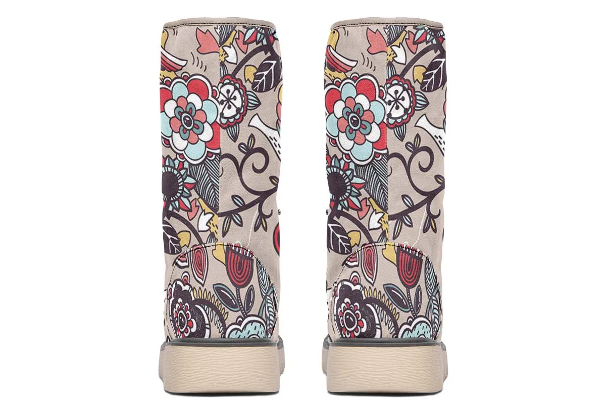 Human Skull Diagram Polar Vibe Boots