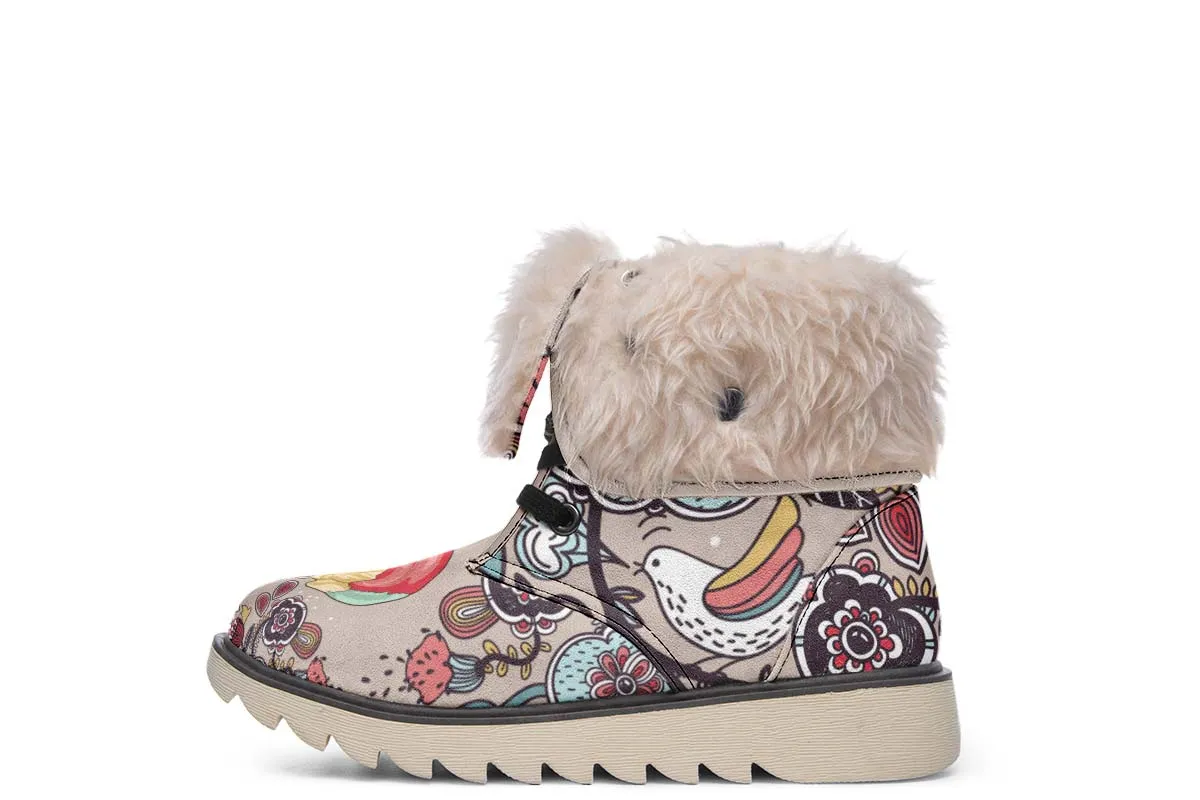 Human Skull Diagram Polar Vibe Boots