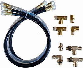 Hydraulic Steering Installation Kit w/Hoses & Fittings Autopilot, OC17SUK42