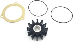 Inboard Water Pump Impeller Kit Replacement for Sherwood 09000K-SHW G Serie Pumps G903 G905 G906 G907 G908 G909 G910 G11 Kohler 229826 246489 34437 Onan 132-0271 Westerbeke 200175 42175