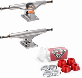 Independent Skateboard Trucks and Bushings Kit 169 Stage 11 Std   Conical Soft 88a Red