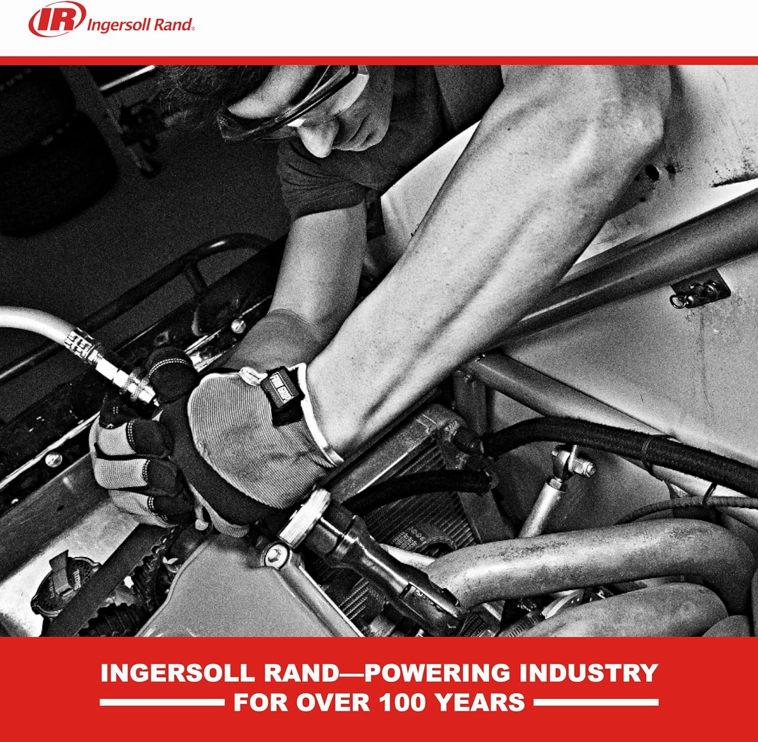 Ingersoll Rand 5102MAX Air Die Grinder – Right Angle, Ergonomic Grip, 0.4 HP and 20,000 RPM Motor, Lightweight Tool, Spindle Lock, Grey