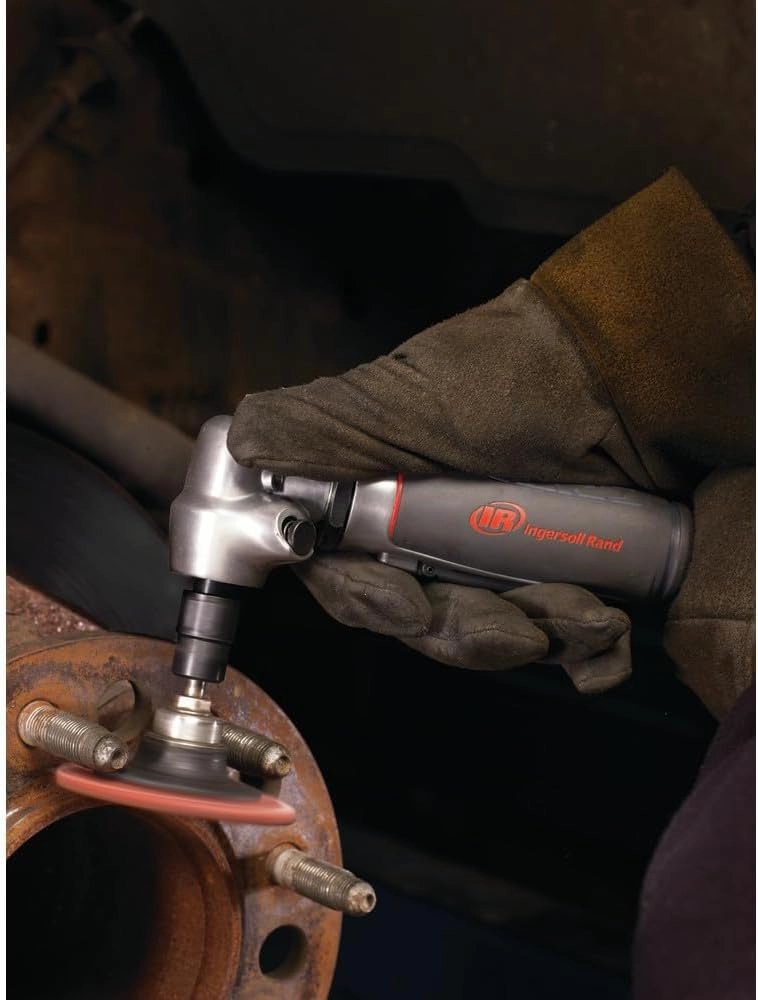 Ingersoll Rand 5102MAX Air Die Grinder – Right Angle, Ergonomic Grip, 0.4 HP and 20,000 RPM Motor, Lightweight Tool, Spindle Lock, Grey