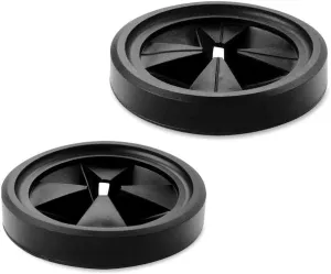 InSinkErator Mounting Gasket Kit, Black, MGK-OO, Dimensions: H 1.25 in, W 3.88 in, D 3.88, 2 Count