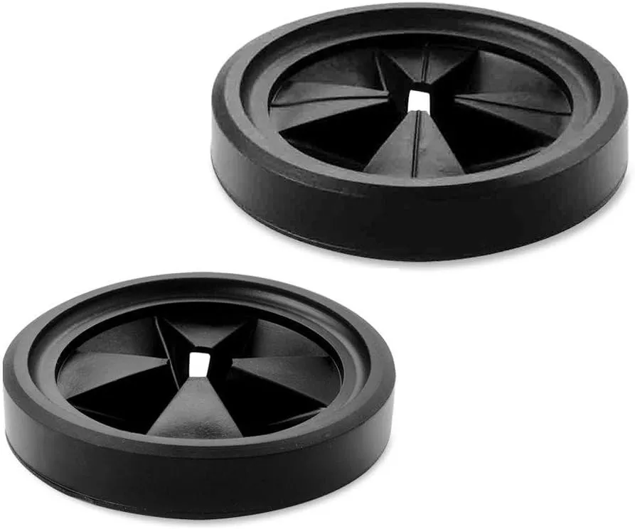 InSinkErator Mounting Gasket Kit, Black, MGK-OO, Dimensions: H 1.25 in, W 3.88 in, D 3.88, 2 Count