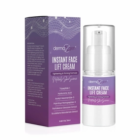 Instant Face Lift Cream - Peptide Complex Tightening, Lifting & Firming Cream Organic Instant Formula For Facial, Neck, Chest And Skin Anti Wrinkle & Anti-aging. - 20 Ml