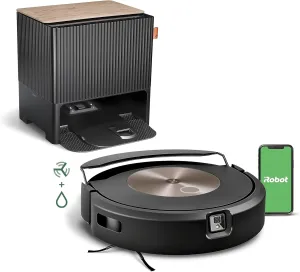 iRobot Roomba Combo j9  Self-Emptying & Auto-Fill Robot Vacuum & Mop – Multi-Functional Base Refills Bin and Empties Itself, Vacuums and Mops Without Needing to Avoid Carpets, Avoids Obstacles​