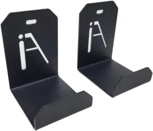 IRON AMERICAN Adjustable Weight Bench Hanger - Hang Benches, Rowing Machines, Hex Bars, Barbells - 100lb Capacity - Hardware Included - Made in USA