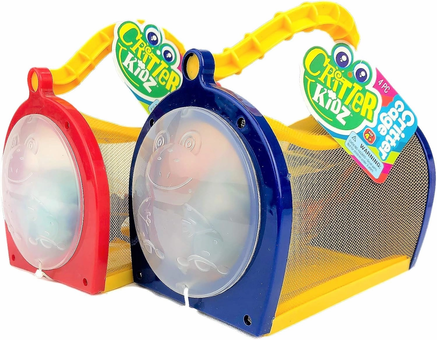 JA-RU Critter Kidz Bug Catcher Kit for Kids (2 Critter Cage Assorted) Outdoor Bug Hunting Kit for Kids, Boys and Girls. Educational Science Camping Toy Set. 5419-2p