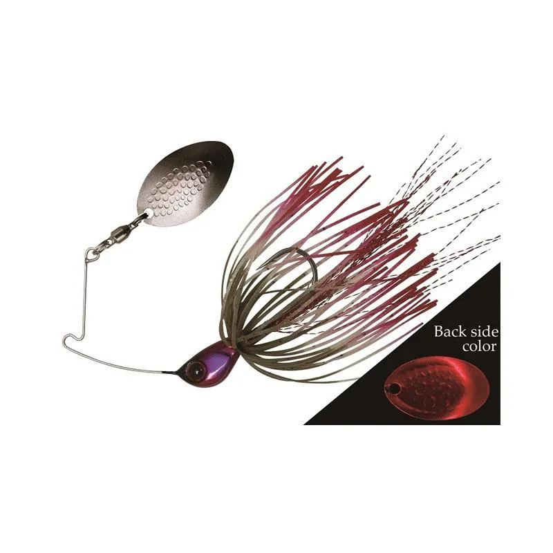JACKALL Dera Spin Spinner Baits 1/4oz - Fire Deep