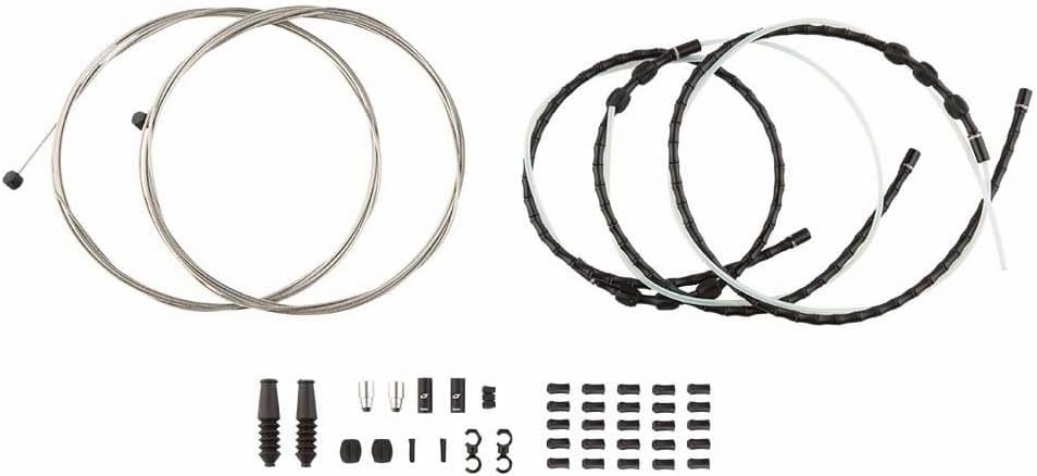 Jagwire Road Elite Link Brake Cable Kit - /, Ultra-Slick Uncoated Cables, Ltd. Celeste