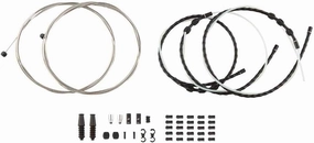 Jagwire Road Elite Link Brake Cable Kit - /, Ultra-Slick Uncoated Cables, Ltd. Celeste