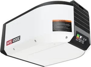 JET Air Filtration System, 1-Micron Filter, 1000 CFM, 120V 1Ph (Model AFS-1000C)