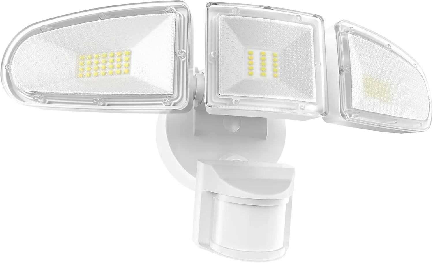 JJC 4600LM 40W LED Security Lights Motion Sensor Outdoor Lights Fixture, LED Flood Light Outdoor, Waterproof IP65 5700K Super Bright Motion Detector Lights for Garage Backyard Porch(Not Solar Powered)