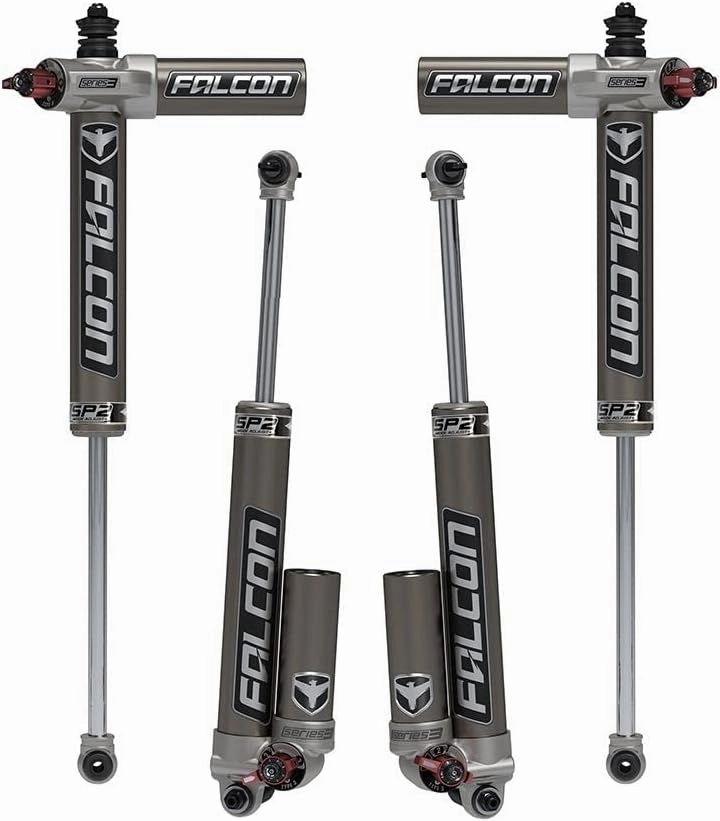 JK 4DR Falcon SP2 3.3 Fast Adjust Piggyback Shock Kit (3–4.5” Lift)