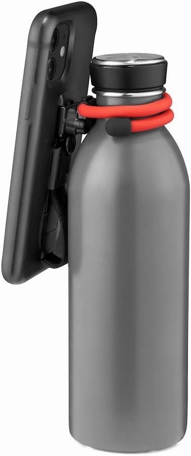 Joby FreeHold Kit for iPhone 11, Protective Case, with Elastic Finger Ring, Flexible Wrapping Arms, 1/4" Tripod Adapter, for Vlogging, Live Streaming, Content Creation, TIK Tok, Black (JB01603-BWW)