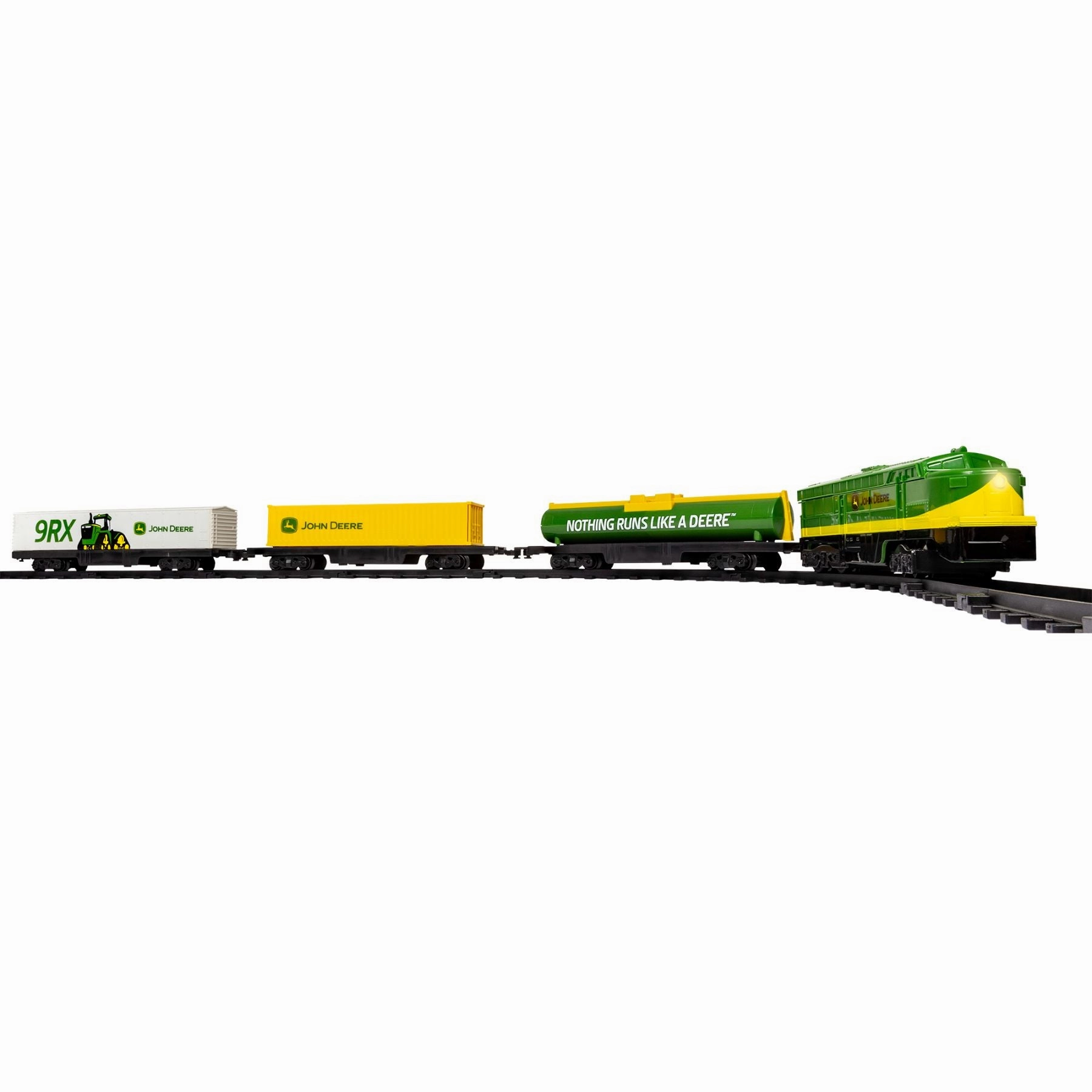 John Deere Battery Powered Mini Diesel Train Set