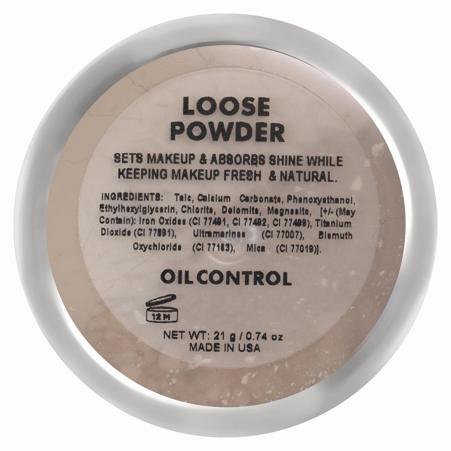 Jolie Micro-Fine Ultra Smooth Loose Setting Powder 21g - (Oil Control)