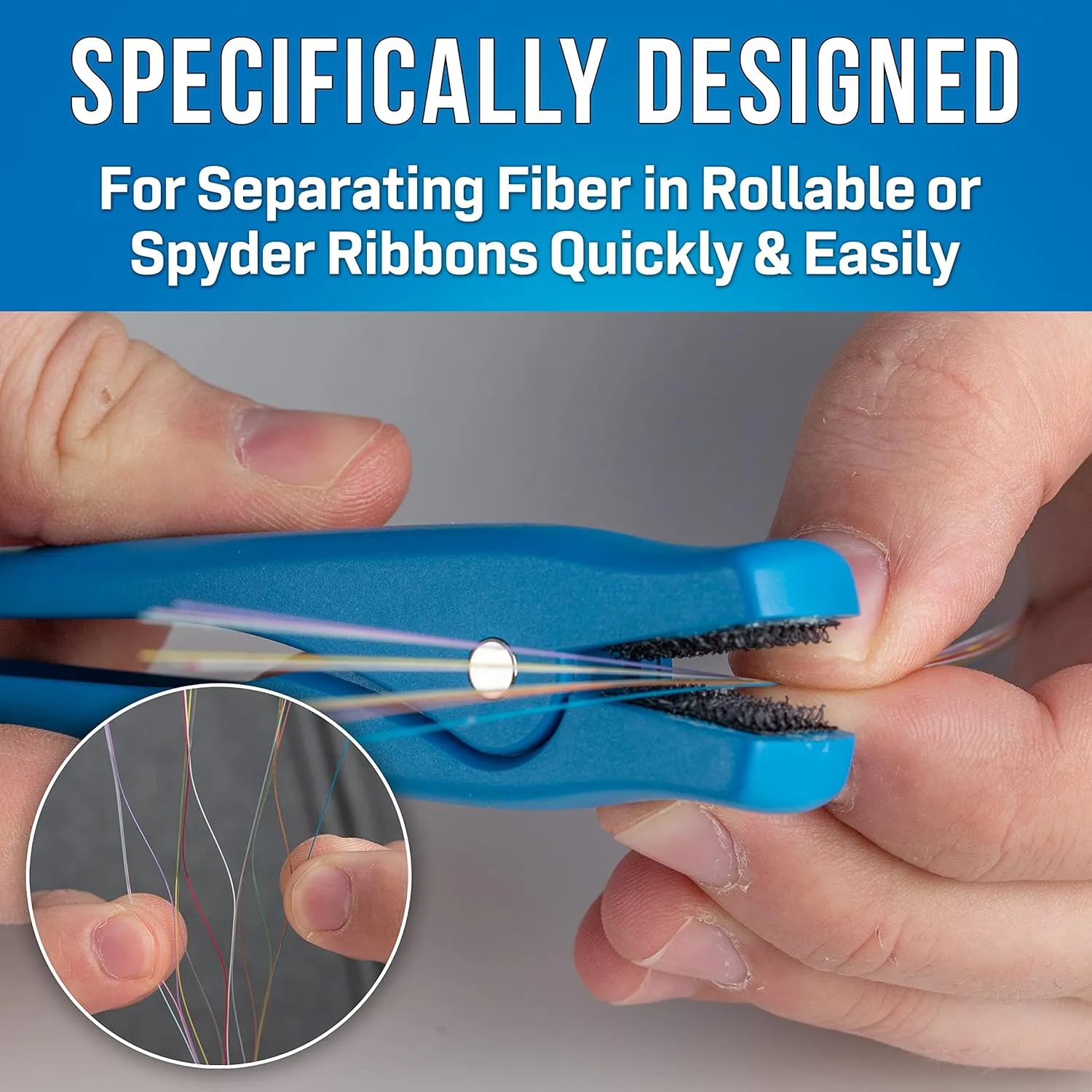 Jonard Tools RFS-100 Ribbon Fiber Seperator for Rollable or Spyder Ribbon Fiber Optic Cable