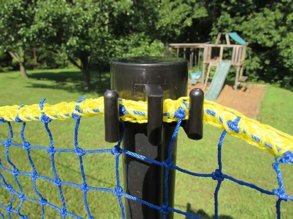 Jones Sports Outfield Safety Fence with Flexpole Kit 4 Feet High (50 Feet Long, Green)