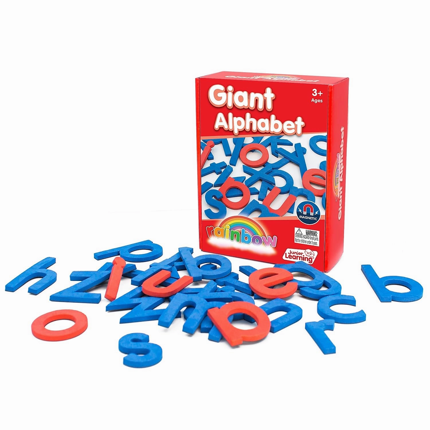 Junior Learning Alphabet Giant Rainbow Set of 26,JL606