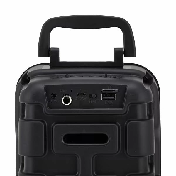 Karaoke Speaker with Microphone - Black