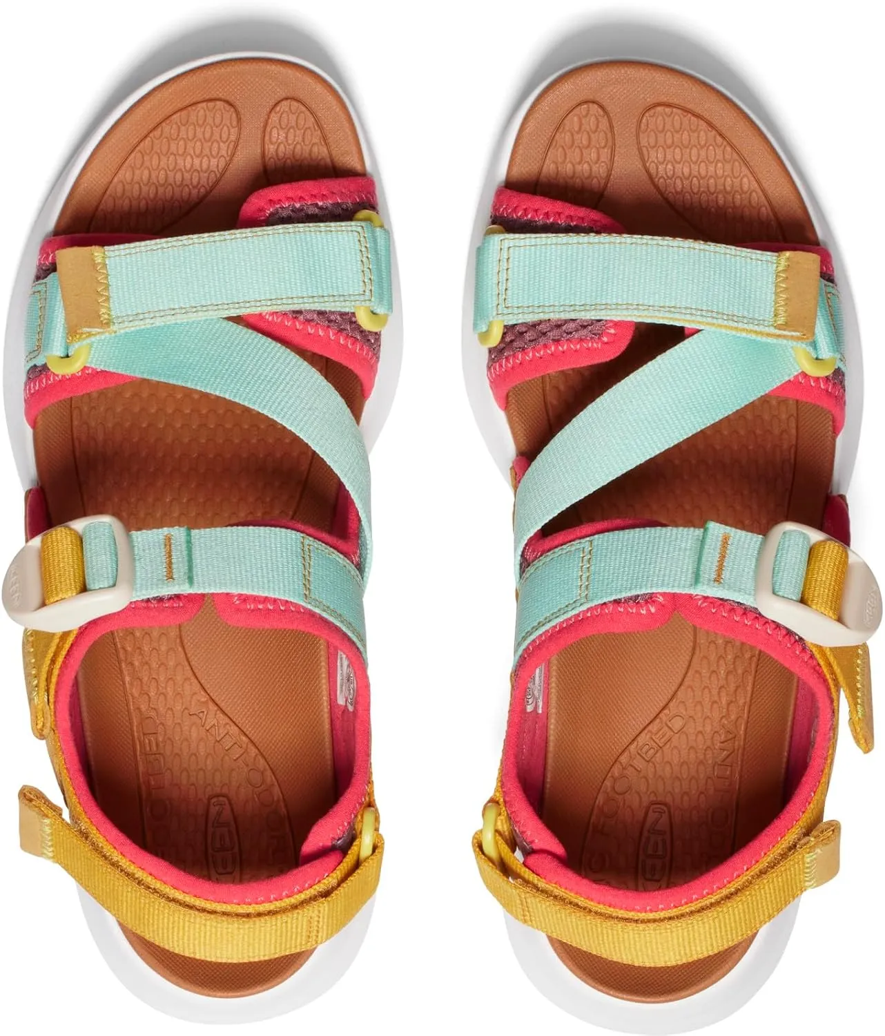 KEEN womens Elle Sport Backstrap Breathable Adjustable Comfortable Open Toe Athletic Wedge