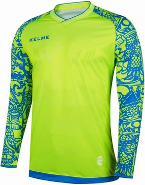 KELME Kids Goalie Shirt,Goalkeeper Jersey Padded Long Sleeve Soccer Football Training Uniform for Boys Girls
